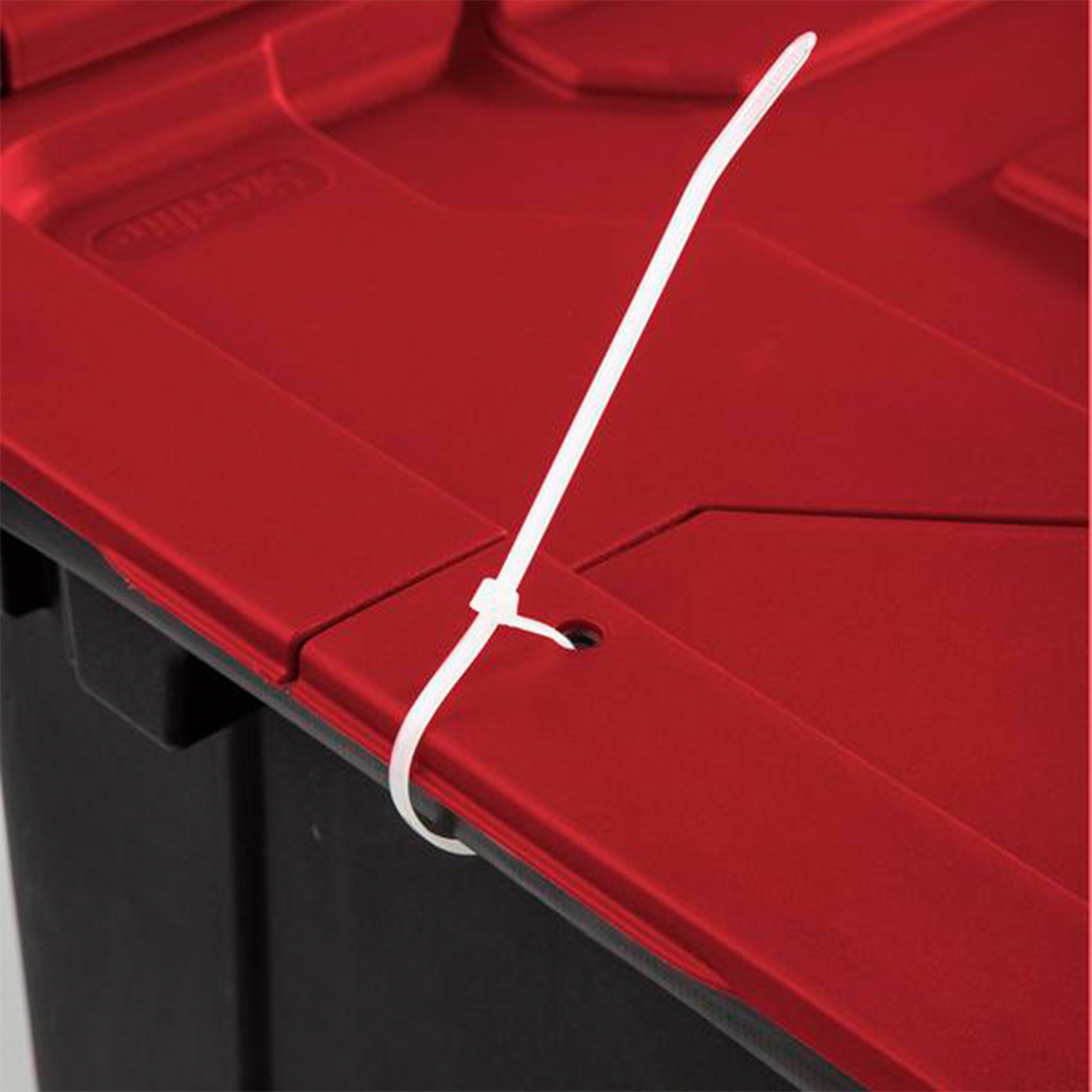 Sterilite 12 Gallon/45 Liter Hinged Lid Industrial Tote (6 Pack) | 14619006