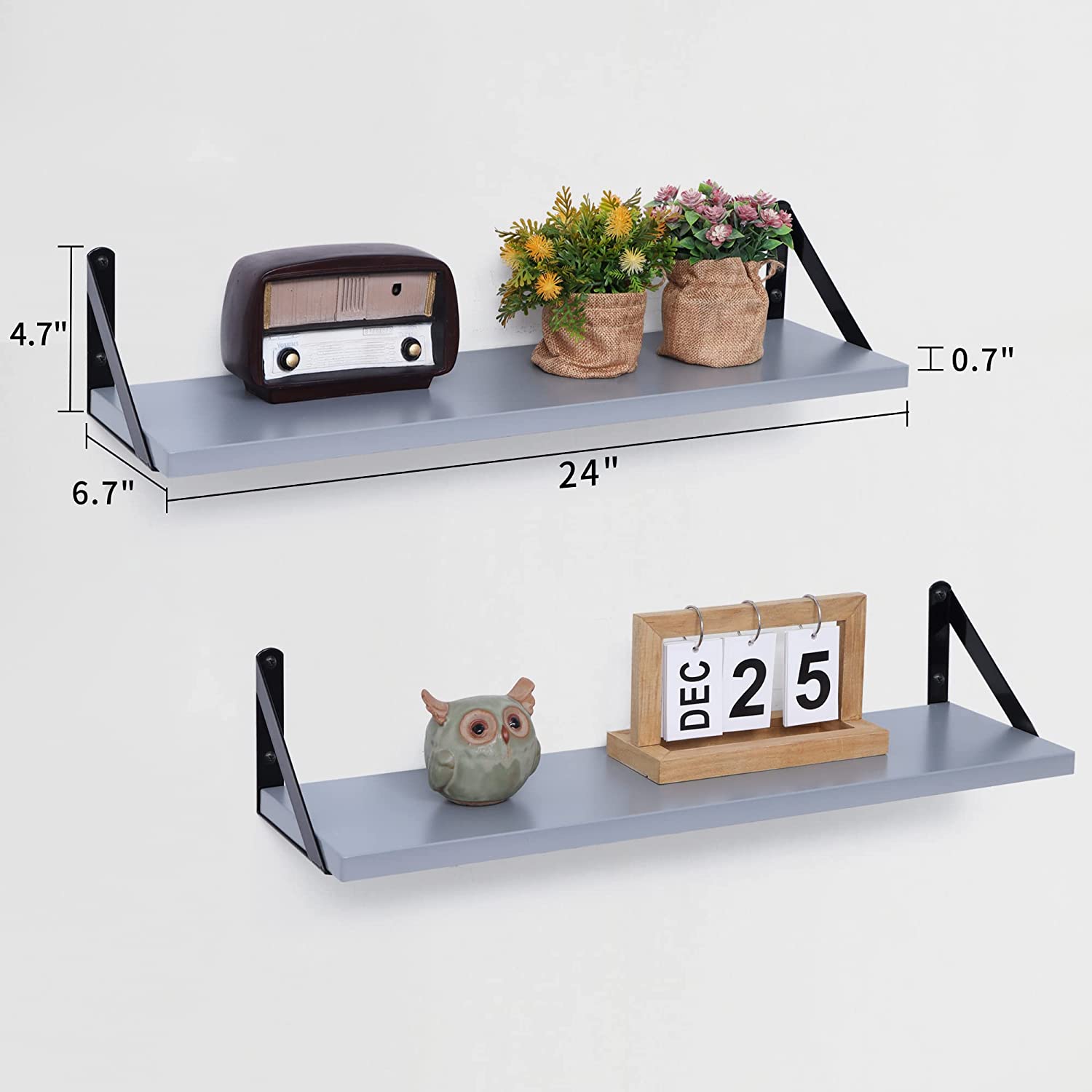 Fun Memories Floating Shelves Set of 3, 24