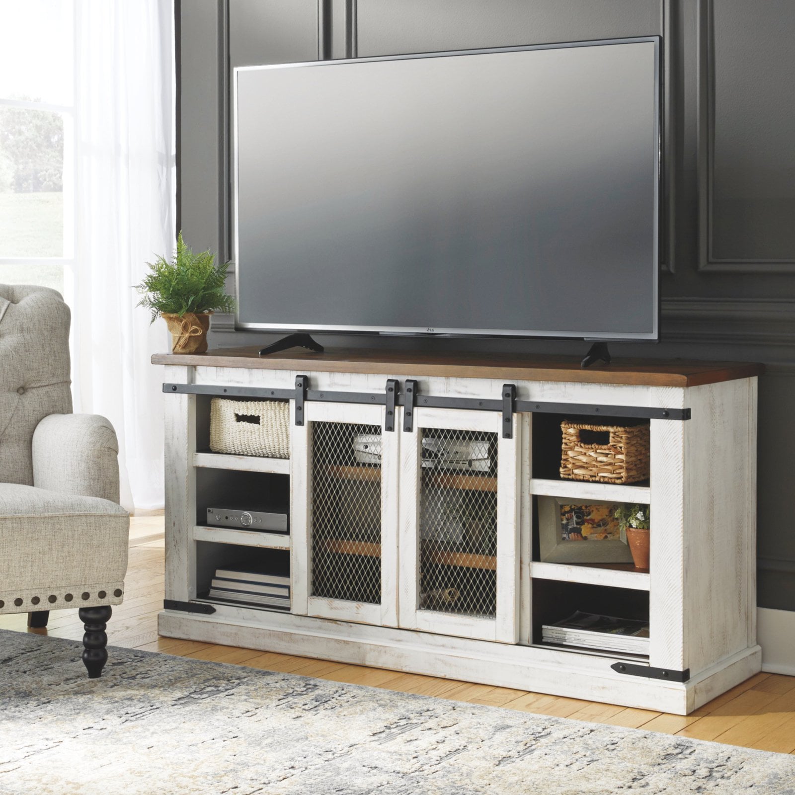 Signature Design by Ashley Wystfield 2 Door TV Stand