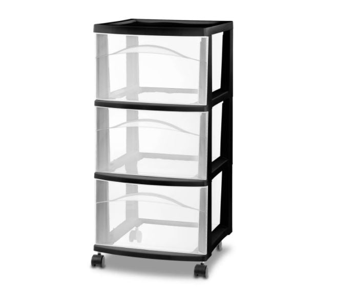 3 Drawer Medium Cart