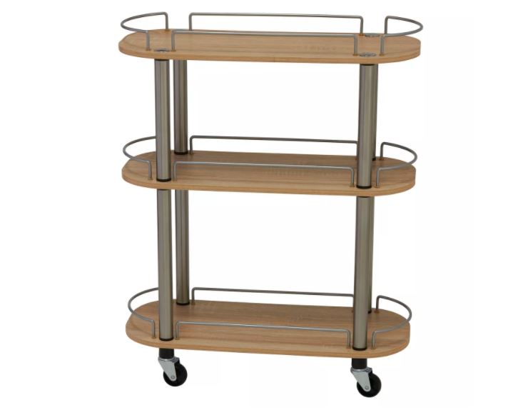 3 Shelf Rolling Utility Cart