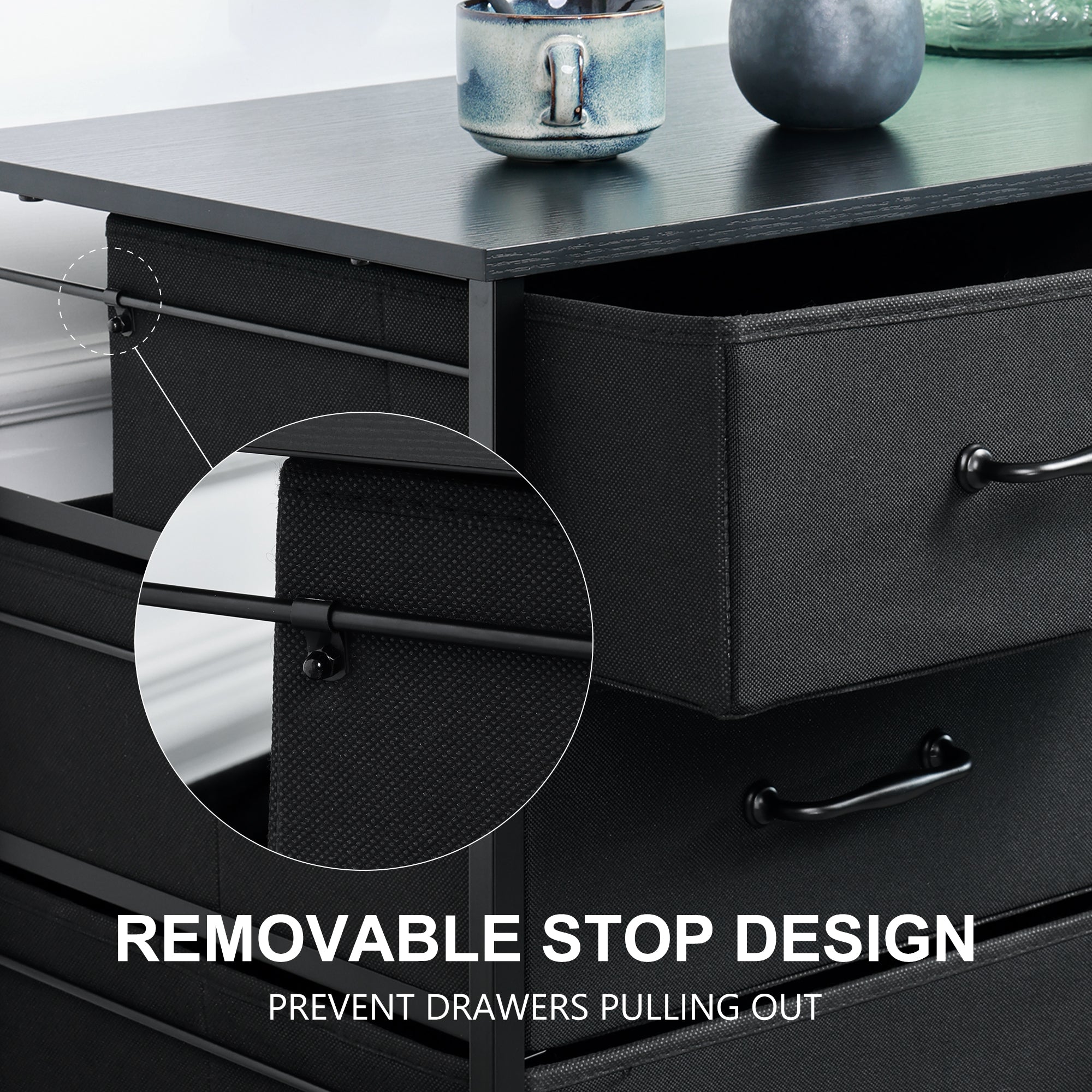 Devaise 3 Drawer Mobile File Cabinet