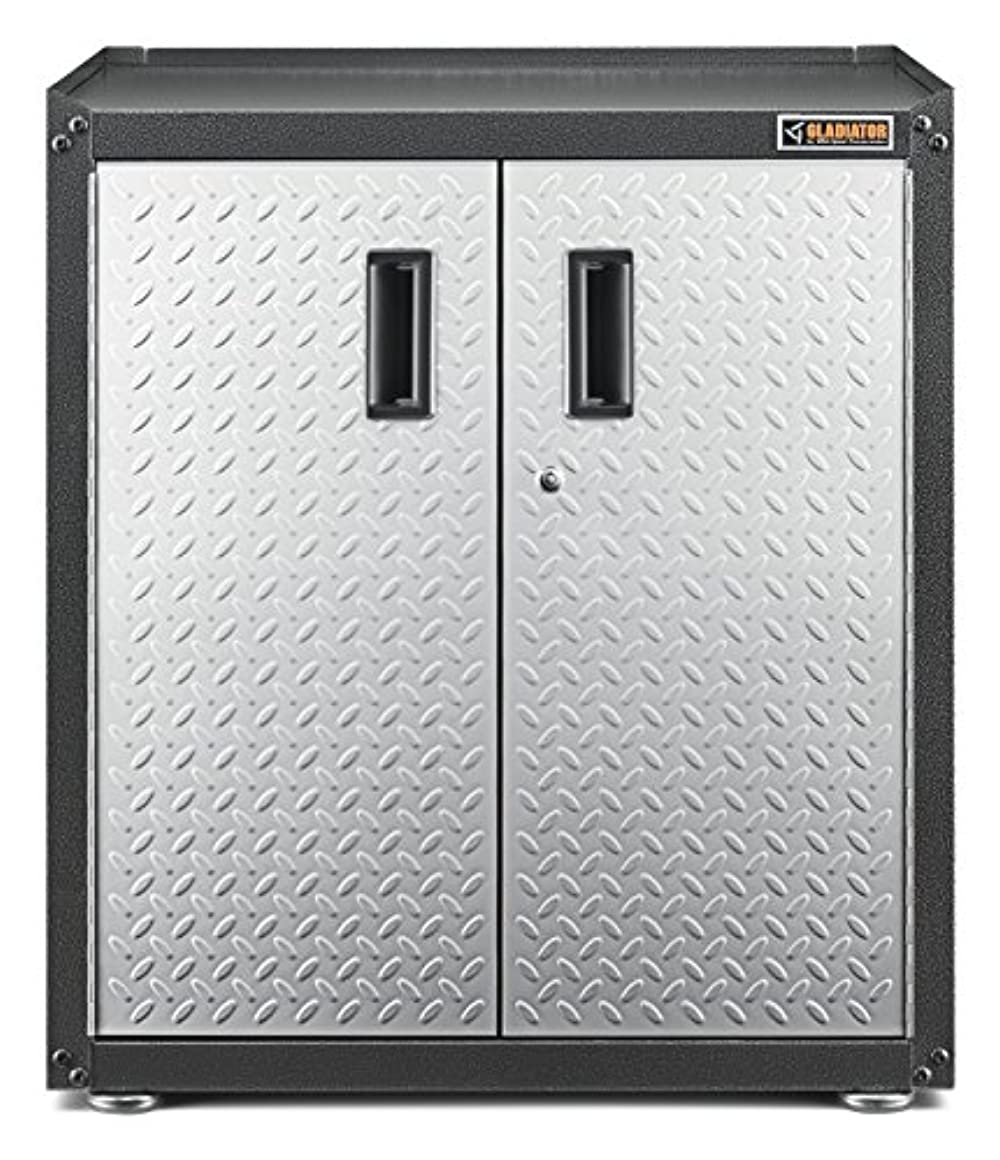 Gladiator 28 in. W x 18 in. D x 31 in. H Steel 2-Door Freestanding Garage Cabinet