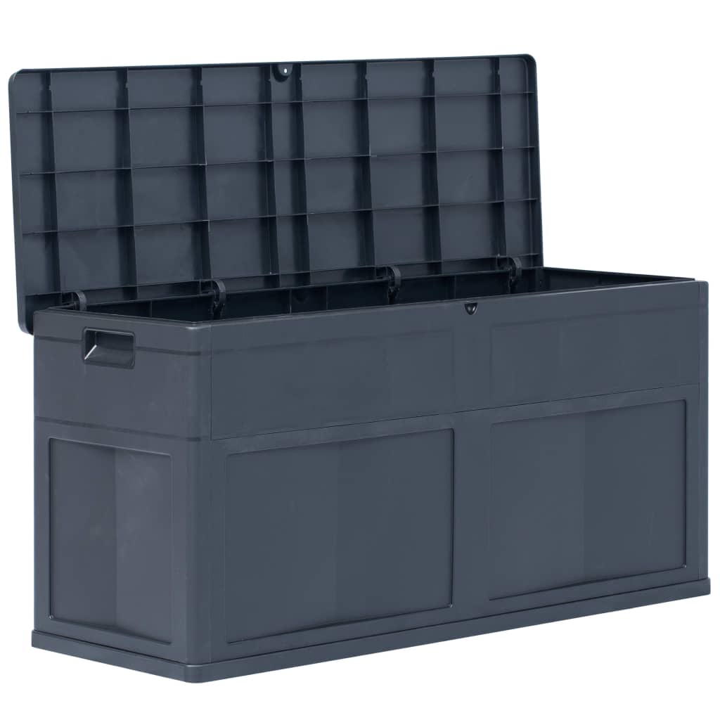 MABOTO Garden Storage Box 84.5 gal Black