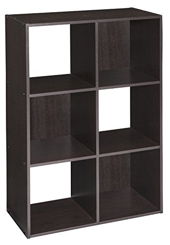 ClosetMaid 4186 Cubeicals Organizer, 6-Cube, Chocolate