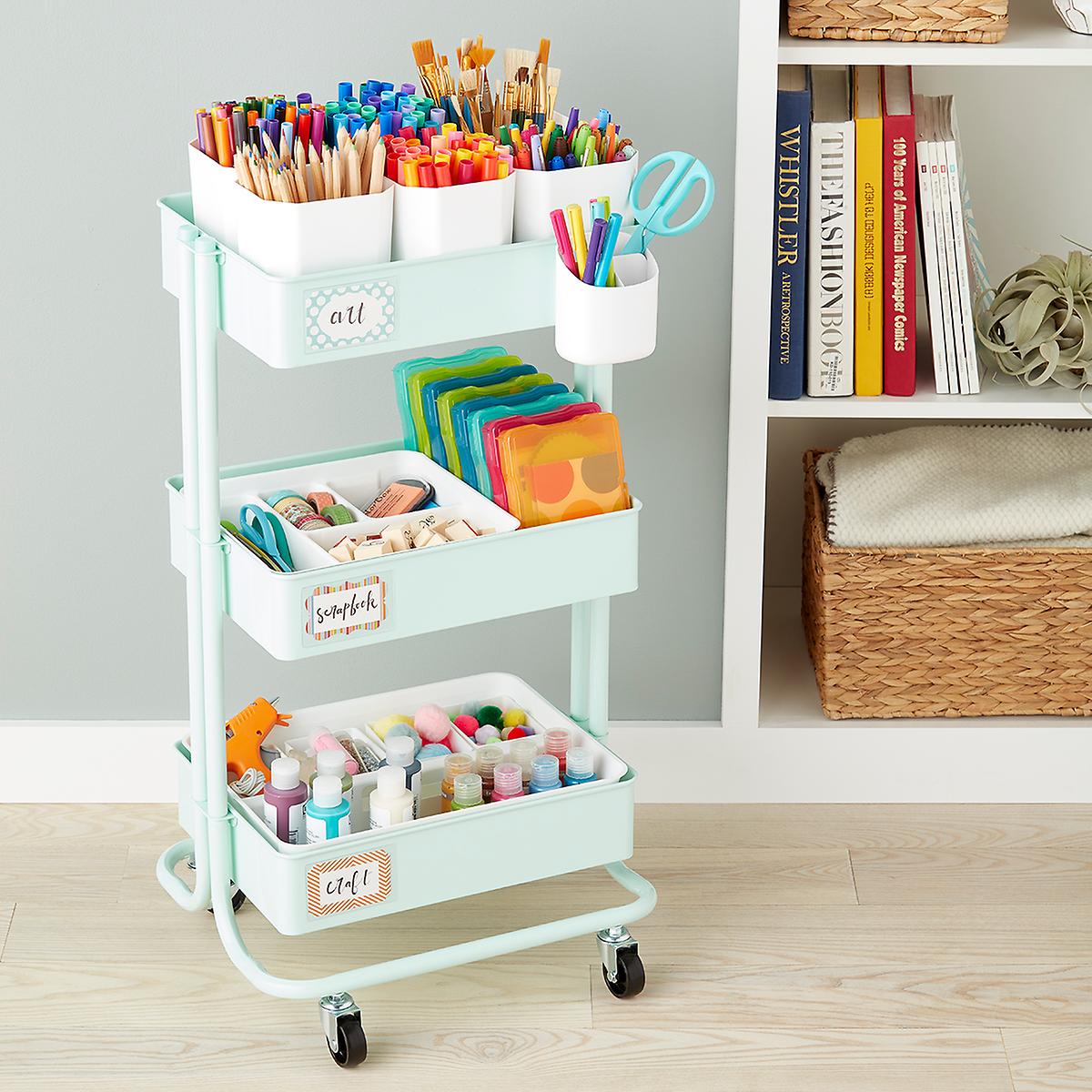 Arts & Crafts Storage Cart & Accessories