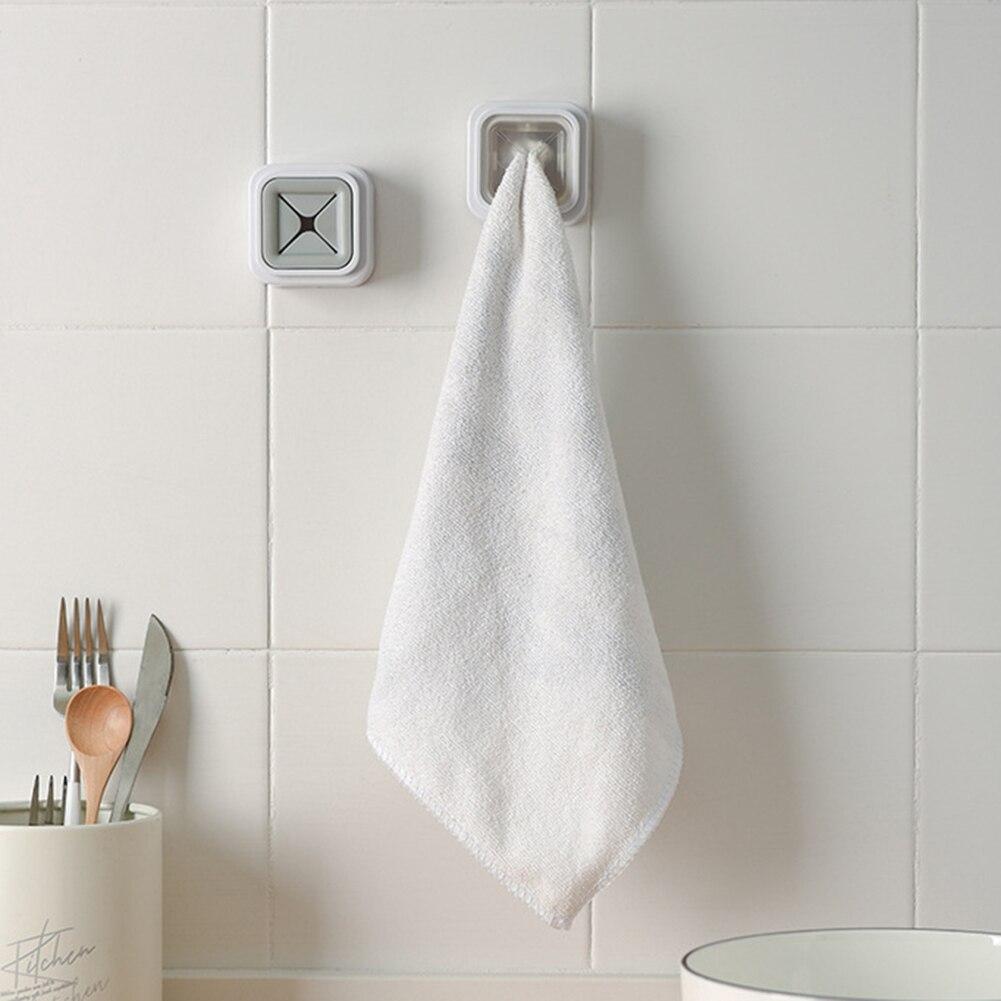 Punch-free Towel Hook Rag Plug Racks Home Organizer