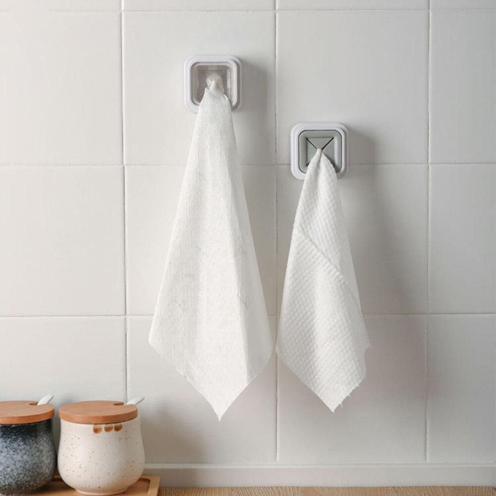 Punch-free Towel Hook Rag Plug Racks Home Organizer