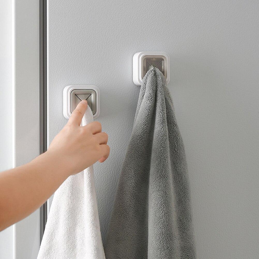 Punch-free Towel Hook Rag Plug Racks Home Organizer