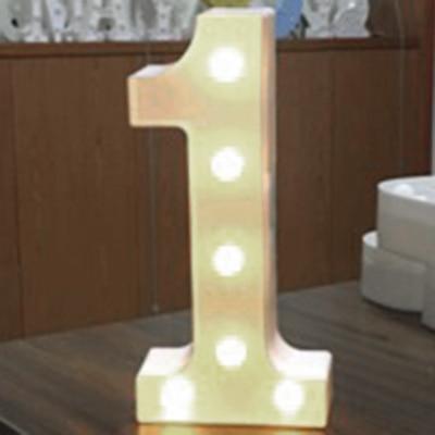 Alphabet Number LED  Lamp Wedding Party Decoration