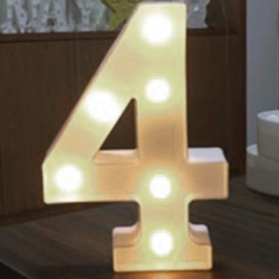 Alphabet Number LED  Lamp Wedding Party Decoration