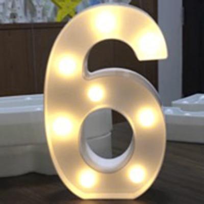 Alphabet Number LED  Lamp Wedding Party Decoration