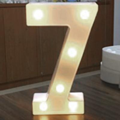 Alphabet Number LED  Lamp Wedding Party Decoration