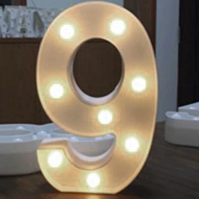 Alphabet Number LED  Lamp Wedding Party Decoration