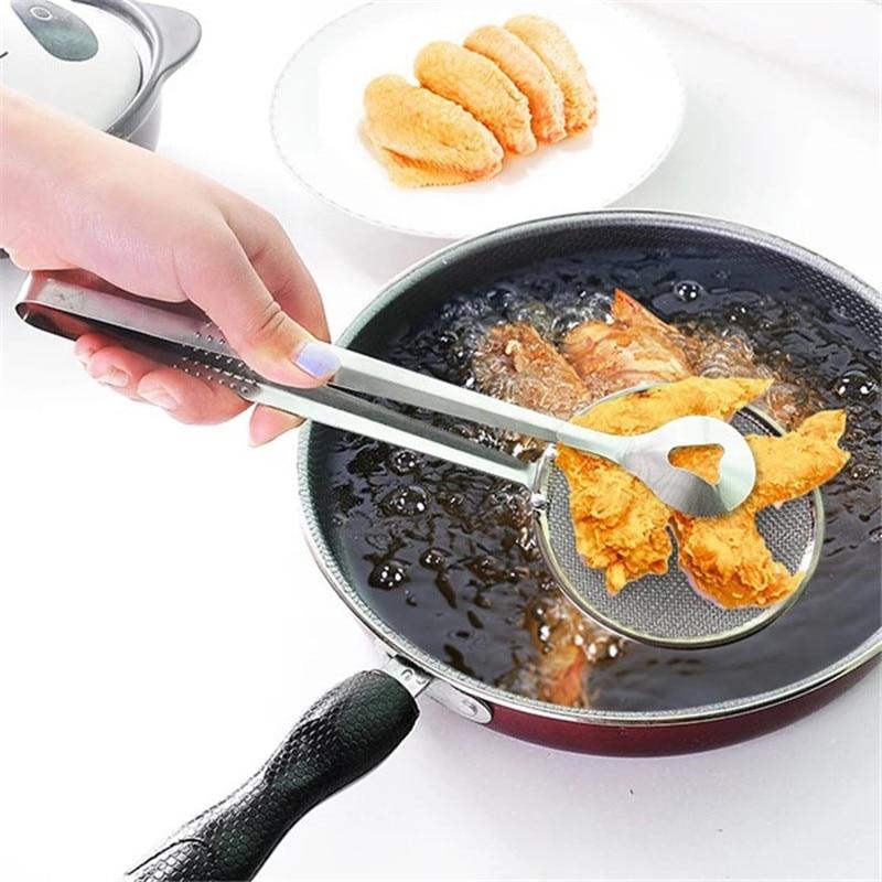 Kitchen Accessories French Fry Food Strainer Scoop