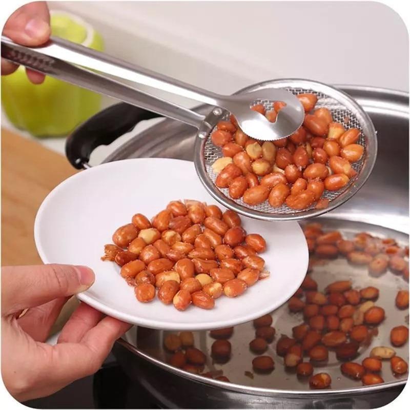 Kitchen Accessories French Fry Food Strainer Scoop