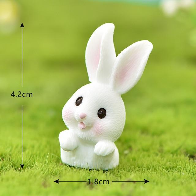 Miniatures Rabbit Easter Hare Animal Figurine