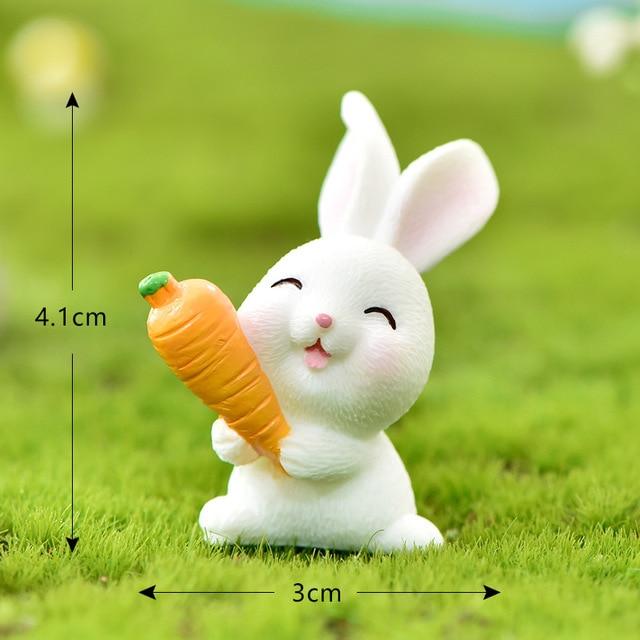 Miniatures Rabbit Easter Hare Animal Figurine