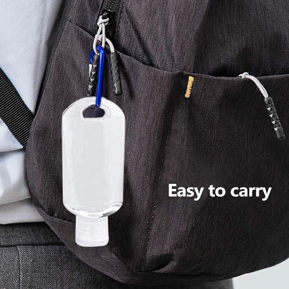 Portable Small Mini Hand Sanitizer Bottle with Key Ring