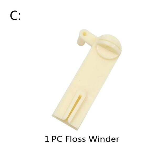 Plastic Floss Bobbins with Floss