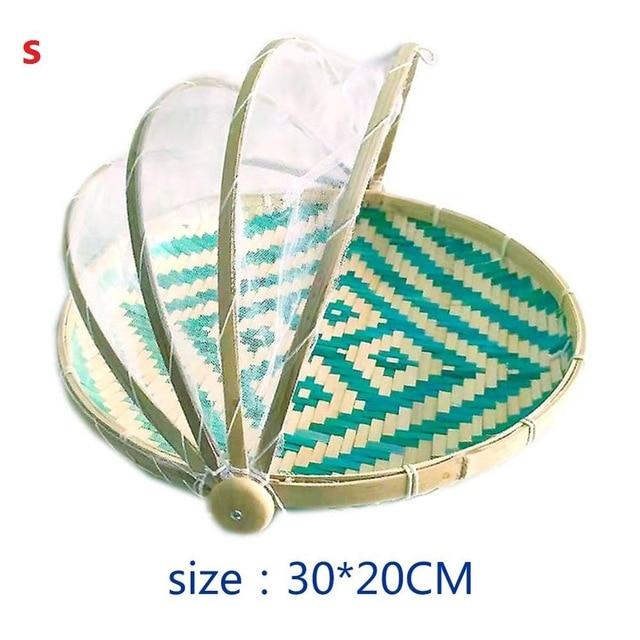 Bamboo Anti-mosquito Storage Food Serving Baskets