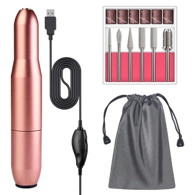 Electric Nail Drill Machine USB Charging