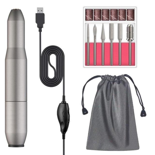 Electric Nail Drill Machine USB Charging