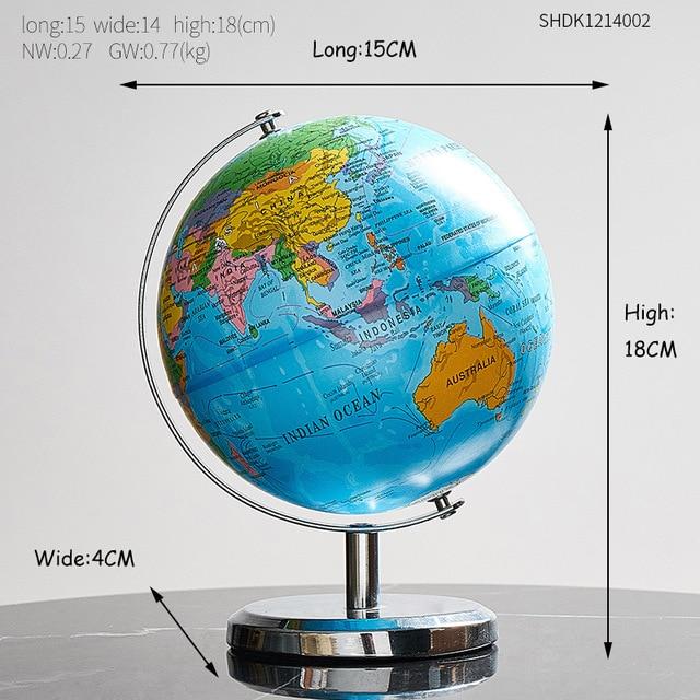 World Globe Constellation Map