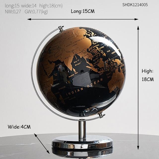 World Globe Constellation Map