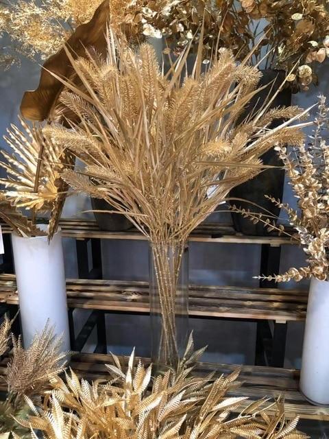 50CM 70CM Artificial Golden Palm Leaves