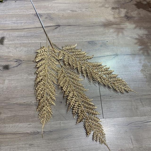 50CM 70CM Artificial Golden Palm Leaves