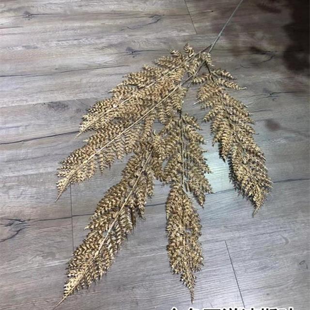 50CM 70CM Artificial Golden Palm Leaves