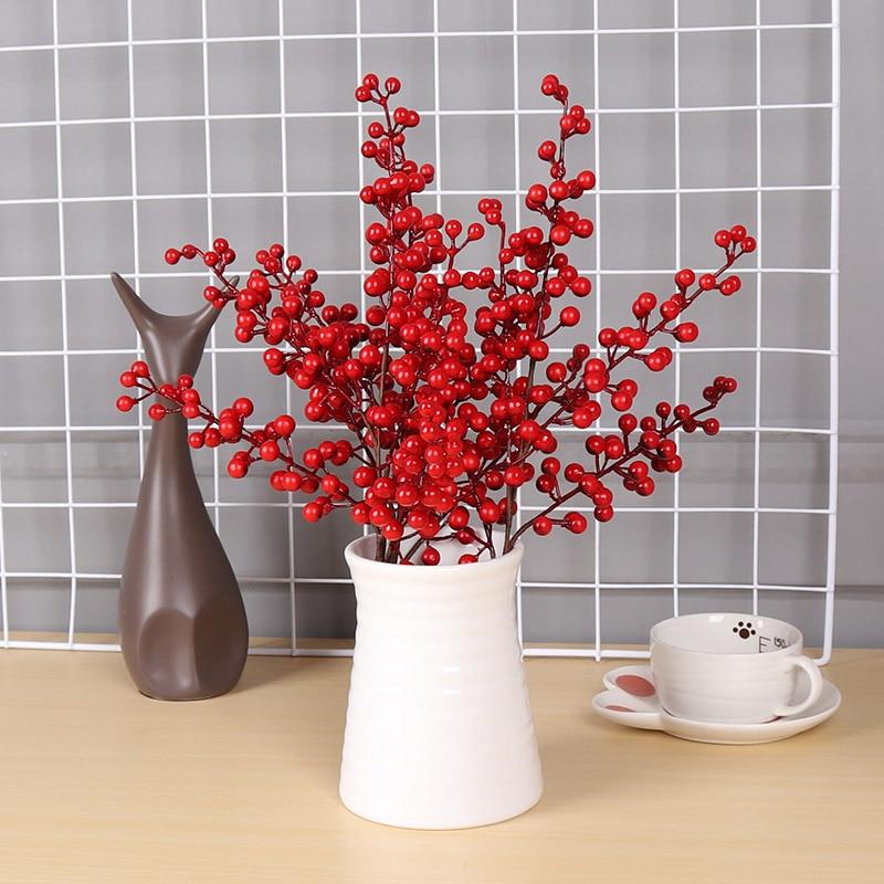 Christmas Black Berry PE Artificial Flower