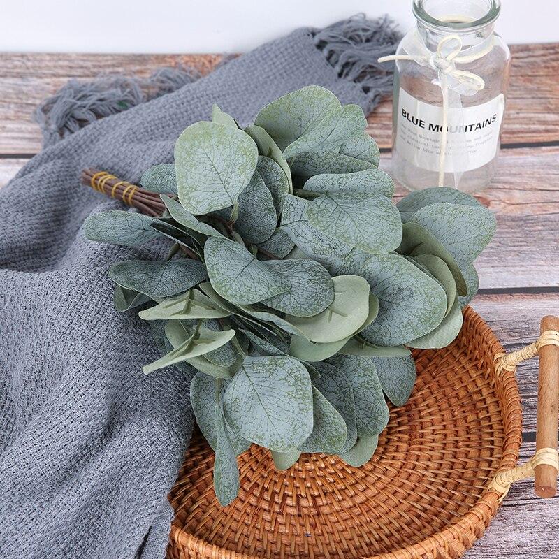 5pcs Artificial Eucalyptus Leaf