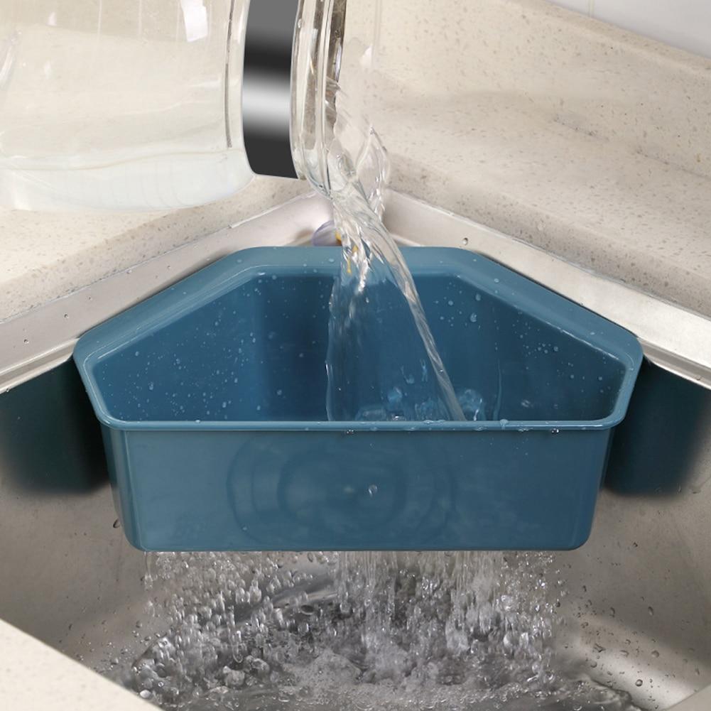 Multifunctional Corner Sink Drain Rack Shelf