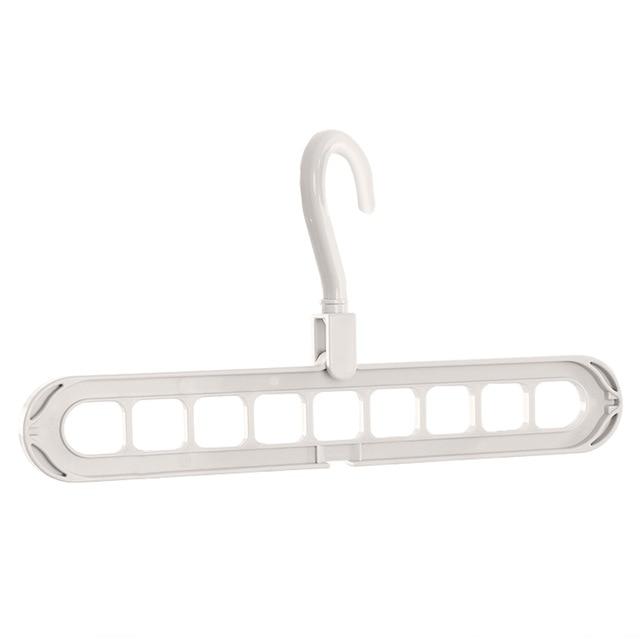 9-Holes Saving Hanger Multi-Port Clothing Rack