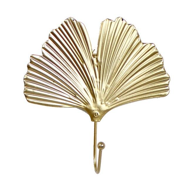 Nordic Leaf Shaped Wall Storage Hook Home Decoration