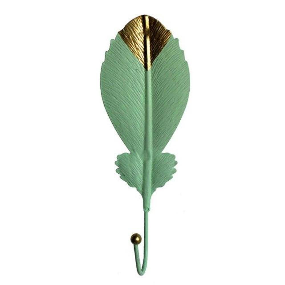 Nordic Leaf Shaped Wall Storage Hook Home Decoration