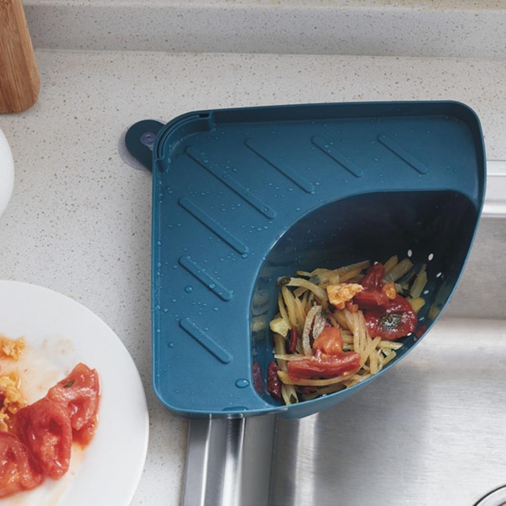 Multifunctional Corner Sink Drain Rack Shelf