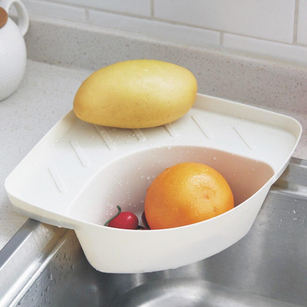 Multifunctional Corner Sink Drain Rack Shelf