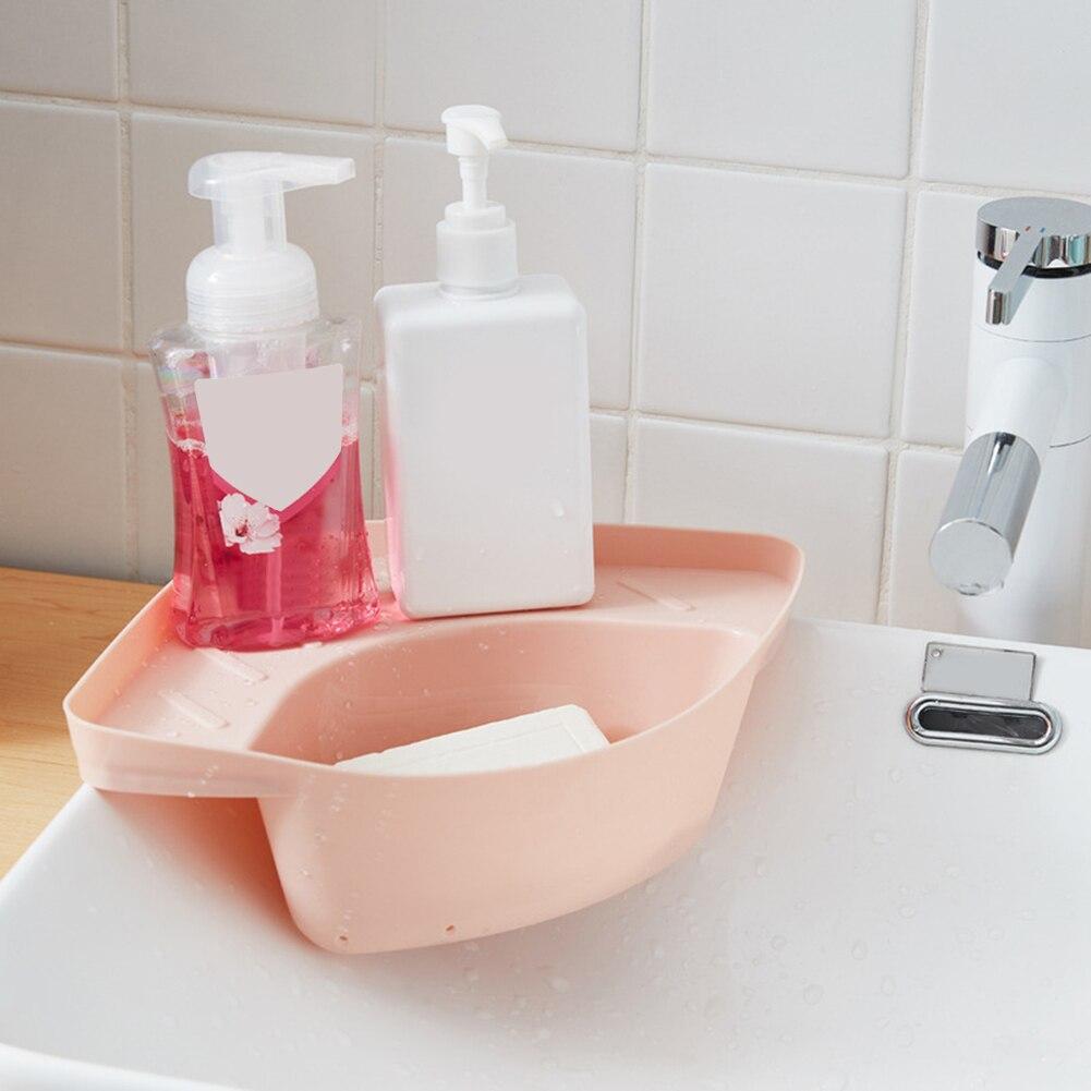 Multifunctional Corner Sink Drain Rack Shelf