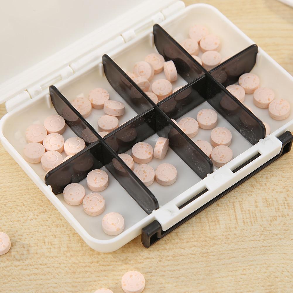 Plastic Transparent Medicine Tablet Dispenser