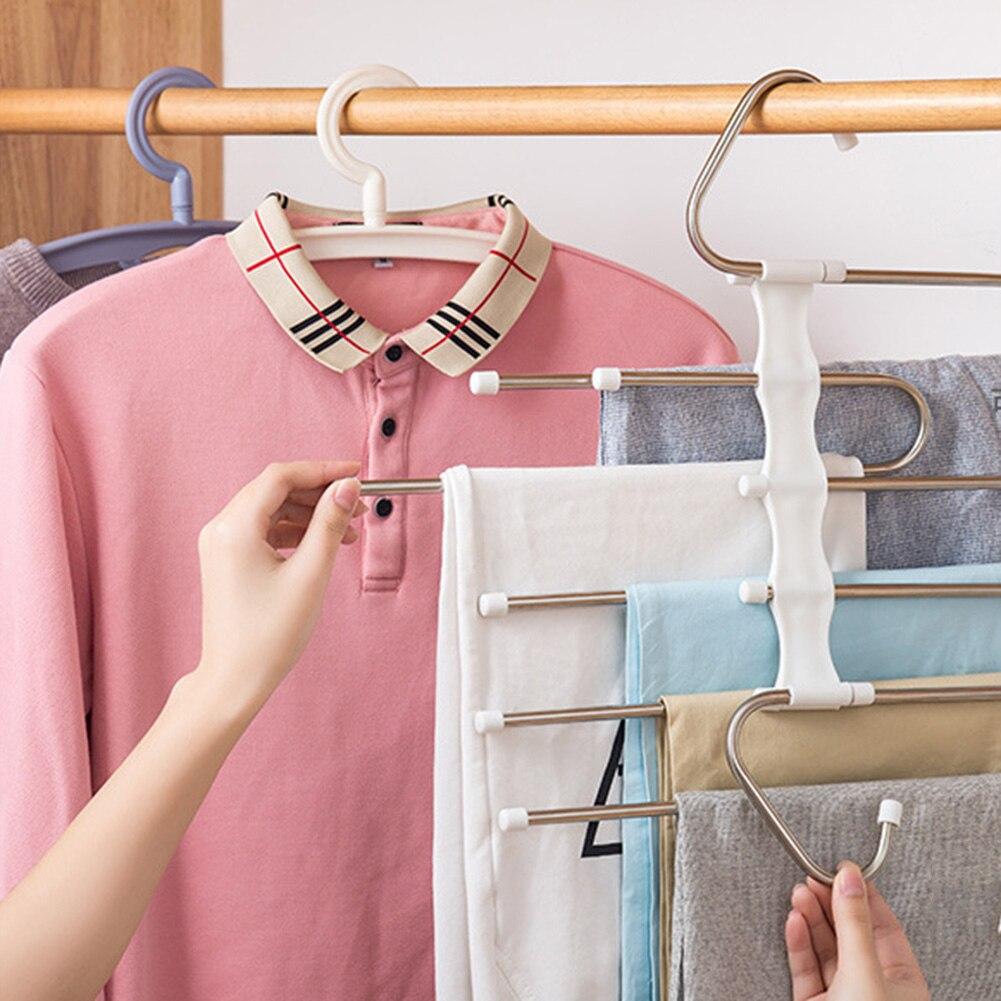 Adjustable Trouser Pants Rack Scarf Neckties Hanger