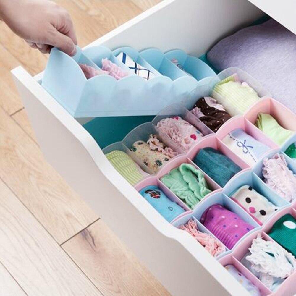 5 Grids Underwear Bra Organizer Storage Box