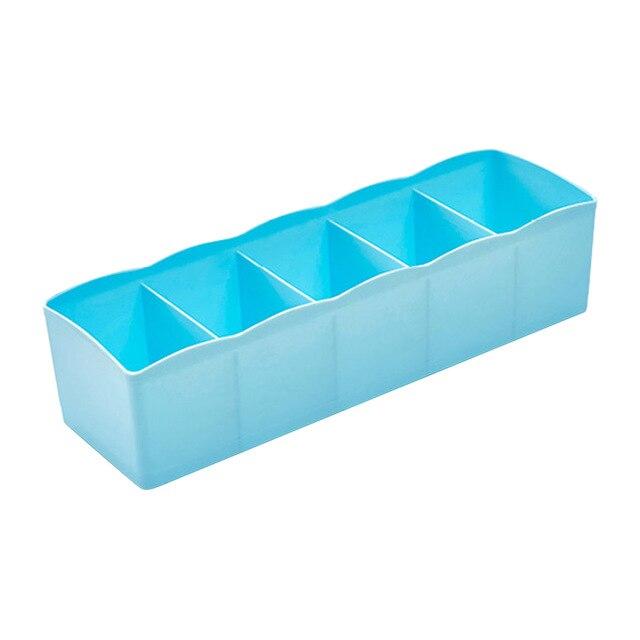 5 Grids Underwear Bra Organizer Storage Box