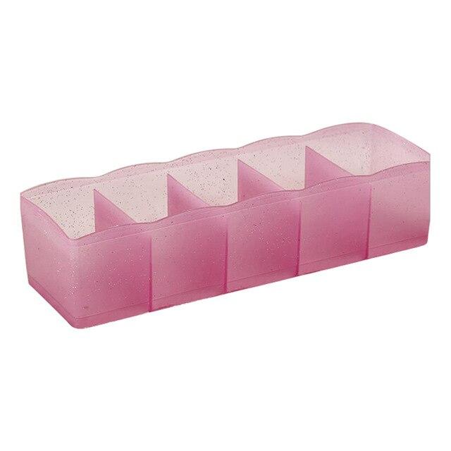 5 Grids Underwear Bra Organizer Storage Box