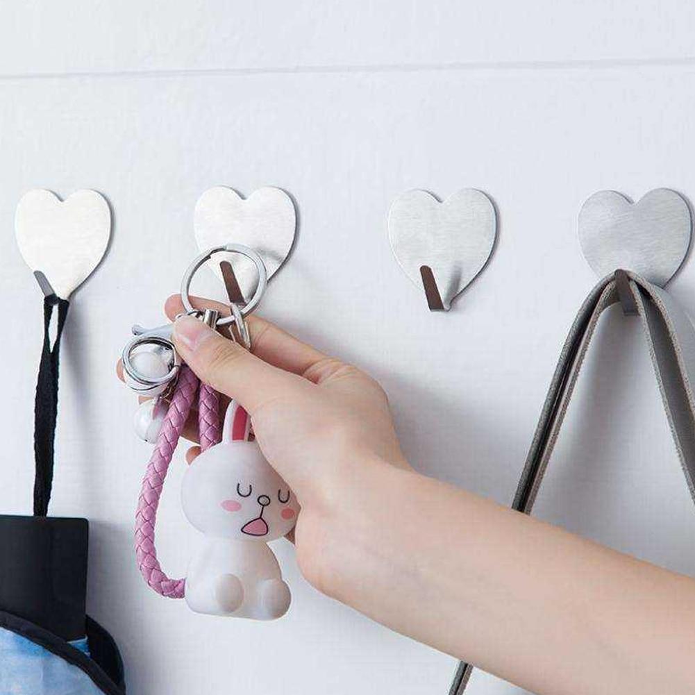 Self Adhesive Waterproof Hanger Kitchen Bathroom Organizer