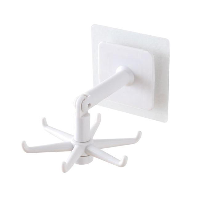 360 Degrees Rotating Hook Holder Bathroom Organizar