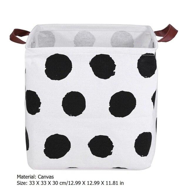 Laundry Basket for Toys Dirty Clothes Storage Basket