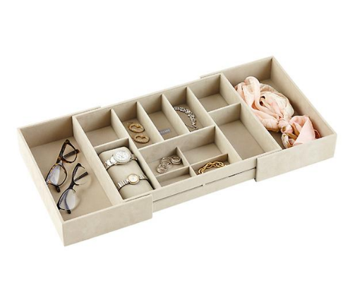 Stackers Large Expandable Jewelry Storage Tray